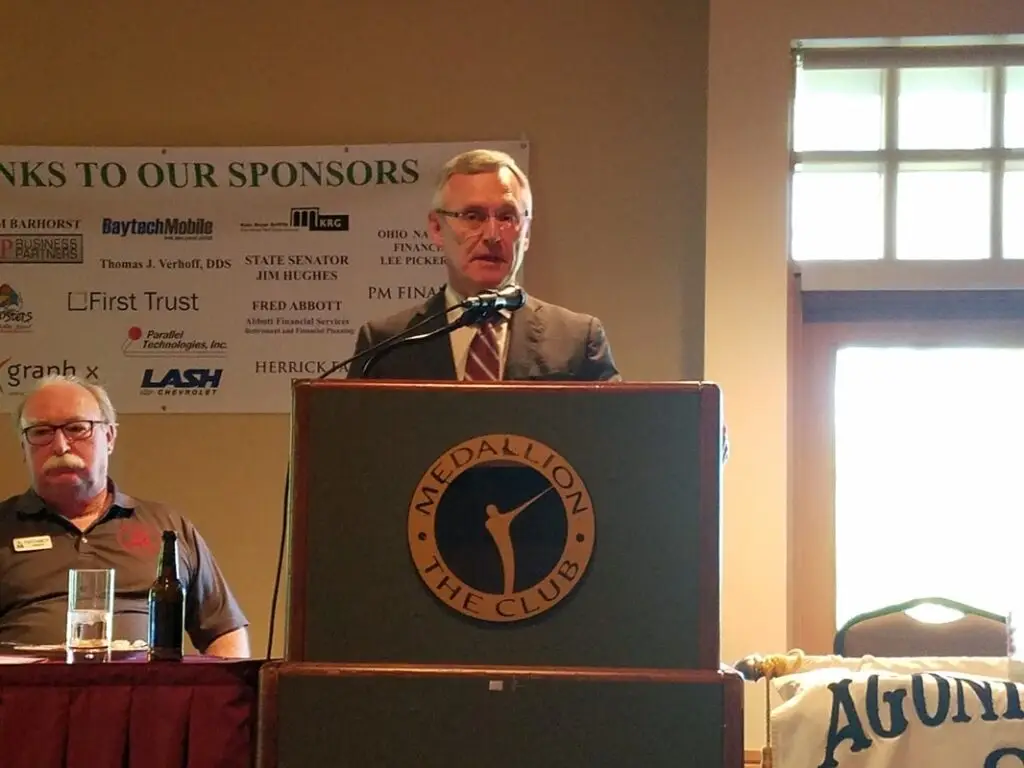 Person of the Year  Golf Outing and Banquet for Jim Tressel was a raging success!